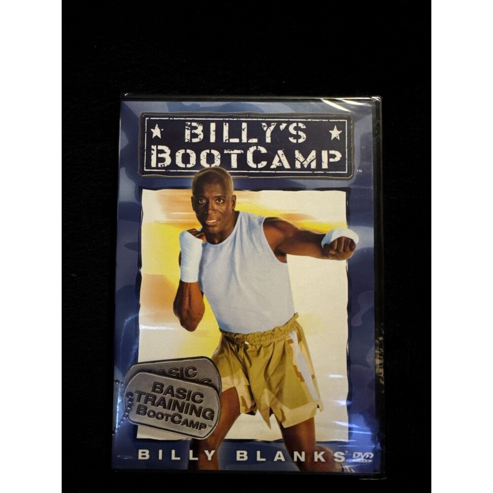 Vintage Billy Blanks - Basic Training Bootcamp DVD, 2005 New